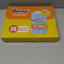 Heavy Duty Duster Refills for Swiffer Duster, 20 Count Duster Refills with 1 Handle, Multisurface 360° Dusters with 4X Microfibers, Unscented Disposable Dusters for Cleaning (Blue)