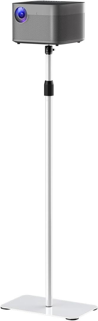 suptek Projector Stand 360Swivel, Height Adjustable 36.6-48.8inch, Mini Projector Mount Bracket, Compatible with Home Office Video Vlog DVR Camera, PR001FW