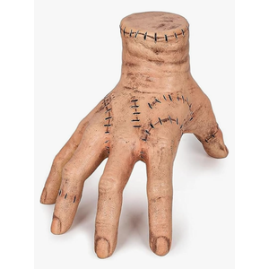 Thing Hand Wed Addams Family Fake Cosplay Hand Scary Props Decorations Gift for Fans, Accessories for Halloween Easter Gifts Beige
