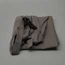 DONREN Light Grey Balloon Roman Blind - Window Tie Up Shades for Campers/Bathroom Window/Thanksgiving (1 Piece 34 W by 63 L)