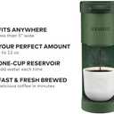 Keurig K-Mini Single Serve K-Cup Pod Coffee Maker, 6 to 12oz Brew size, with Cord Storage, Perfect for Small Spaces, Evergreen