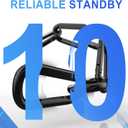 Heavy Duty Carabiner Clip, Steel Carabiners 1100lbs 3" D Shaped Spring Hook Small Clips for Hammocks, Hiking, Keychains, Outdoors and Gym, Dog Leash and Key Ring