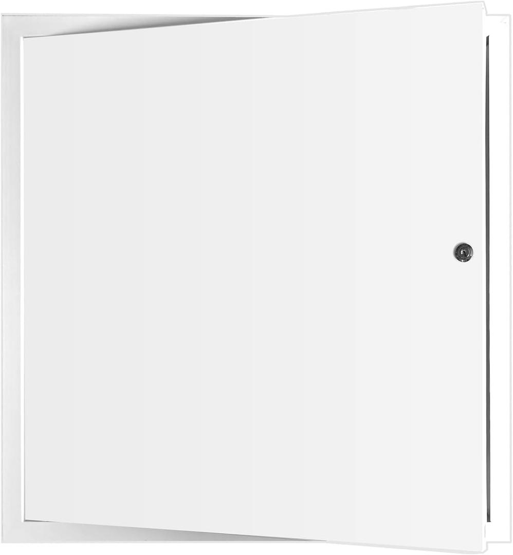 20" x 20" Metal Access Panel, 1MM Thickened Access Panel for Drywall, Aluminum Access Panel for Walls and Ceilings, Rust-Resistant and Easy-to-Install Drywall Access Panel