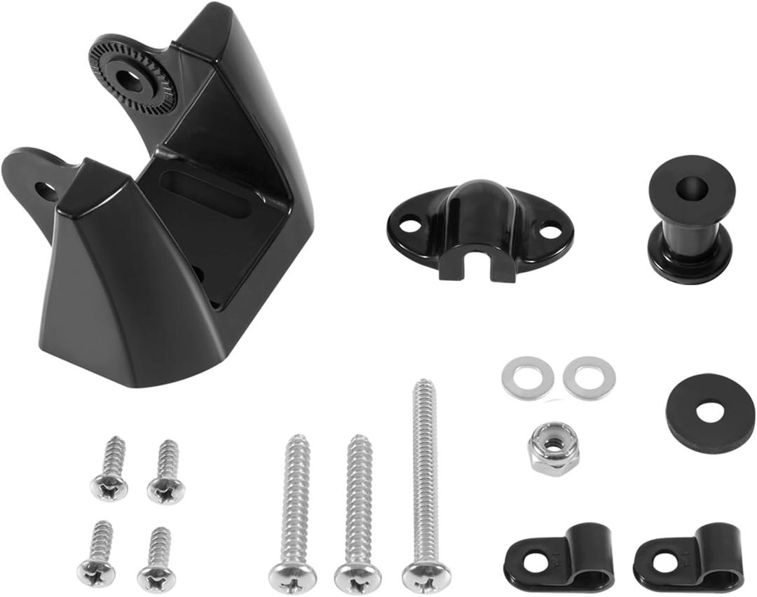 K00-00118-01 Transom Mount Bracket Kit Replacement Kick Up Bracket for Garmin 010-10272-00 Transducer