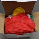 Lenwen 8 ft Christmas Inflatables Joy Nativity Decoration Xmas Blow up Religious Scenes Yard Decor with Build-in LEDs for Christmas Outdoor Yard Garden Lawn Decor (Red)