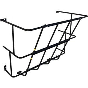 Hay Feeder Goat 18 Gallon Hay Rack,Heavy Duty Iron Wall Hay Rack for Sheep,Cattle,Livestock in Farm Indoor Outdoor Uses
