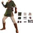 KIRA KIRA Game Cosplay Costume Doki-SR full Set Wild Deluxe Uniform Outfit for Men Women Halloween Cosplay Costume (XL)