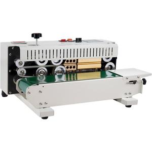 VEVOR Continuous Bag Band Sealing Machine, 0.24-0.47 in/6-12 mm Seal Width, Horizontal Band Sealer Machine with Digital Temperature Control, Bag Sealer for 0.02-0.8 mm Plastic Bags with Count Function