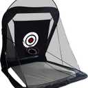 Easyset Golf Net – with Automatic Ball Return System, Collapsible Hitting Nets with Target Sheet for Backyard, Outdoor & Indoor Training 9' X 7'