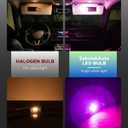 5 x 6pcs 578 211-2 212-2 LED Dome Light Bulbs, Extremely Bright 41mm 42mm 569 6411 1.61inch Led Interior Car Festoon Bulb, Upgraded 400LM Dome Map Door Lights LED Blub for Cars (Purple)