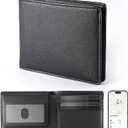 ESR Geo Wallet with Find My, RFID Blocking, Wallet for Men, Wallet Tracker(iOS 14.5 Above Only), Holds 9 Cards and 15 Bills, Replacement for AirTag Wallet, Slim Bifold Card Holder, Twillingt Black