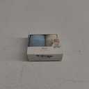 Moonkie Silicone Baby Cups 4 Months+ | Tiny Open Training Cups for Infants with Confetti Sprinkles | Baby-Led Weaning Essential | 2 oz (Ether/Ivory, 2 Pack)