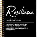 Inspirational Spiral Notebook, Inspirational Journal, Inspirational Journal for Women Men Writing, Resilience Spiral Notebook 8.35.5 Inch
