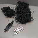 500 LED 164 FT Christmas Lights, Waterproof Outdoor String Lights with Remote and Timer, Christmas Tree Lights with 8 Modes Dimmable, Fairy Lights for Holiday Decor (Multicolor)