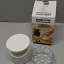 Cherry Pitter Multiple, Push Type Cherry Corer Multiple, Kitchen Cherry Jam 7 Holes Multi Pitter Tool, 7-in-1 Cherry Seed Remover Quick Portable Cherry Pitting Tool (White)