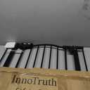 InnoTruth 29-39.6 Baby Gate for Stairs & Doorways, 30" Tall Pressure Mount Pet Gates, Easy Step Auto Close Both Sides Walk Thru Child Gate, Dual-Lock Safety Design and One-Hand Operation, Black