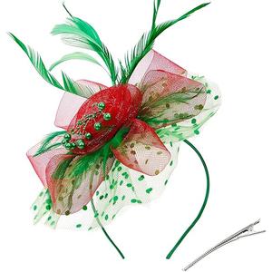 2025 Kentucky-Derby Fascinators Hats Tea Party Church Wedding Hats for Women Hair Clip Headwear