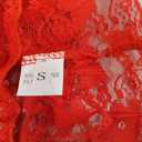 Womens Y2k Lace Cami Tank Tops Going Out Crop Tops Spaghetti Strap Mesh See Through Camisole Summer Casual Tops Small