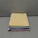 Plastic Hanging File Folders 1 Inch Expansion Letter Size,12 Pack Reinforced Heavy Duty Hang Folder with Tabs,Pastel Color Expandable Hanging Files with Side,File Cabinet Folders for School