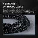 IN Ear Monitor Gaming Earbuds with MIC,CCZ DC02 IEM for Gaming Headphones,Dual Magnetic Circuit DD HIFI Earphones,Professional Earphone,Stereo Sound Earbuds,CCZ IEM Earphones with MIC(Black,With MIC)