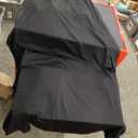 Alex Evenings Women's Slimming Long Length ¾ Sleeve Mother of The Bride Dress with Cascade Ruffle Skirt and Side Ruching, Black Ruffle, 8 M