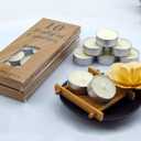 3 x 10 Pack Tea Candles Wedding Party and Home Decoration Votive Parties Tealight Small Wishing Bulk with 1.5-2 Hours Extended Burn Time Mini for Birthday Emergency Family (White)