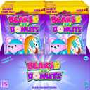 Bears vs Donuts - Fuchsia Asst D 12 Pack | 4" Bean-Filled Mystery Plushies |From the VS World!