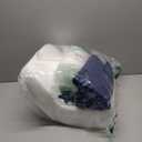 Outdoor Chair Cushions Set of 3: Waterproof & Fade Resistant Patio Furniture Cushions - 18.5L x 16W x 2H Inch Non Slip Round Corner Seat Cushion Pads with Removable Cover for Garden Yard, Navy Blue