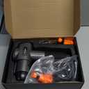 TOLOCO Massage Gun, Deep Tissue Back Massage for Athletes for Pain Relief, Percussion Massager with 10 Massages Heads & Silent Brushless Motor, Christmas Gifts for Women, Men, Carbon