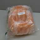 1.3 Gallon Pumpkin Plastic Drink Dispenser Thanksgiving Orange Drink Dispenser Fall Harvest Kitchen Decoration Beverage Water Container with Spigot for Fridge Halloween Autumn Party Supplies