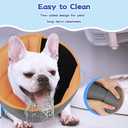 Soft Dog Cone Collar After Surgery Alternative for Dogs to Stop Licking, Comfy Collars for Large/Medium/Small Pet, Adjustable Elizabethan Neuter Recovery E Cones of Shame Neck & Head Ecollars, Cat (M ( Fit 11-20 lb Dog))