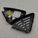 Sotfamily Shower Caddy Corner, 2 Pack Adhesive Corner Shower Shelves for Bathroom Organizers and Storage, Rust Free Plastic Rack for Bathroom Accessories & Decor, Black