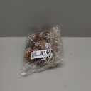 LLGT Christmas String Lights 5.7ft LED Copper Wire Light Christmas Tree Decorative Lights with Red Berry and Leaves Battery Operated Fairy String Lights Indoor Outdoor Christmas Decorations