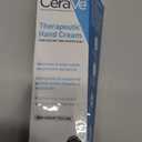 CeraVe Therapeutic Hand Cream for Dry Cracked Hands With Hyaluronic Acid and Niacinamide, Fragrance Free 3 Ounce