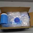 Cozy Essential Travel Vacuum Storage Bags with Rechargeable Cordless Electric Pump, Space Saver Bags for Luggage, Suitcase, Carry-On, for Clothes, Blankets, Comforters, Pillows, 8 Combo