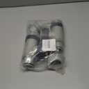 Plunger Valves & Type B Hose Adapter Compatible with Intex Pool Part, Hose Fitting Coupling Connector Plunger Shut Off Valve Replacement Practical Accessories for Above Ground Pool Vacuum Pipe Holder