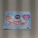 Hasbro Furby Trio Adhesive Vinyl Decals - Fun Set of Furby Stickers for Car, Laptop or Water Bottle (Blue)