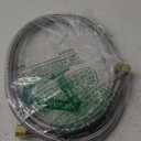 6 Feet Propane Hose Extension, Braided 3/8" Propane Extension Gas Line, 6ft Flexible LP Gas Line, Female to Female Flare on Both Ends, Brass Connector for Gas Grill, RV Application, Heater, Burner