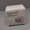 Nenesupply Handsfree Wearable Collection Cups Breastmilk Compatible with Medela Breast Pumps 24mm Silicone Flanges Replacement Compatible with Medela Pump Parts Accessories 19mm 21mm Inserts