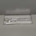 Acrylic Necklace Holder 2 Pack Wall Mounted Necklace Organizer Hanging Jewelry Organizer with 12 Hooks for Necklaces, Bracelets, Rings and Bangles Display (Clear 11.8" 2pcs)