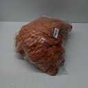 Flannel Fleece Throw Blanket, 3D Jacquard Burnt Orange Fuzzy and Warm Blanket 70x100 Inch