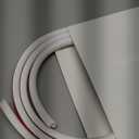 Wall Cord Hider 78 Inch, Self Adhesive Cable Hider Cord Cover for Wires, Flexible Wire Cover Cable Raceway for Cord Management W0.59 H0.39in White