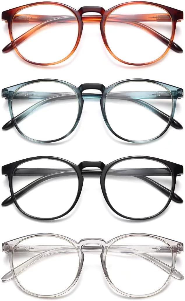 IBOANN Blue Light Glasses for Woman/Men, Fashion Blue Light Glasses Men, Fake Glasses Help Reduce Screen Fatigue (C1 Orange & Blue & Black & Transparent Grey) IBOANN Blue Light Glasses for Woman/Men, Fashion Blue Light Glasses Men, Fake Glasses Help Reduce Screen Fatigue (C1 Orange & Blue & Black & Transparent Grey)