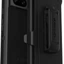 OtterBox Google Pixel 8 Defender Series Case - Black, Rugged & Durable, with Port Protection, Includes Holster Clip Kickstand