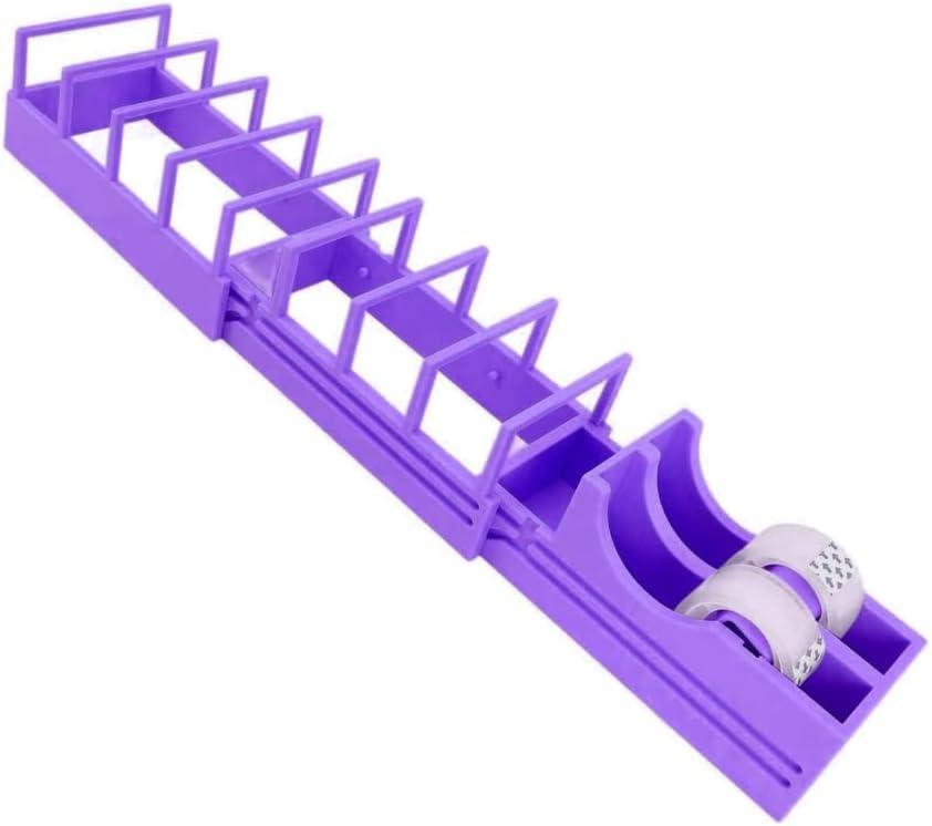 Tape Dispenser for Packaging, Tape Holder for Convenient Cutting Assistant, Multi roll Ribbon Cutting Machine or Packaging, Handmade, Gift Packaging, Powerful and Sturdy (Green)