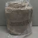 Sunshine Nicole Metallic Print Comforter Set, Distressed Velvet Face with Metallic Print and Brushed Solid Microfiber Reverse, with Light Weight Soft Poly Fill, 5 Pieces Khaki Gold, Queen