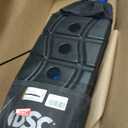 DSC Plastic Cricket Stump Set with 3 Stumps, 2 Bails and 1 Base, Size-Mens, Color - Blue