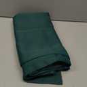 BGment Emerald Green Blackout Curtains 40 Inches Long for Bedroom Kitchen - Short Length Thermal Insulated Darpes with Rod Pocket Darkening for Bathroom Christmas, 2 Panels, 42 x 40 Inch