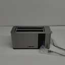 Mueller UltraToast Full Stainless Steel Toaster 4 Slice, Long Extra-Wide Slots for Bagels and Waffles, 6 Browning Levels, LED Display, Cancel/Defrost/Reheat Functions & Removable Tray, Kitchen Gadgets