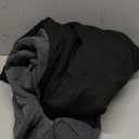 ZITY Men's Zip Up Hoodie Heavyweight Winter Sweatshirt Fleece Sherpa Lined Warm Jacket (X-Large, Black/Dark Gray)